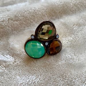 Anthropologie cluster ring sz 6